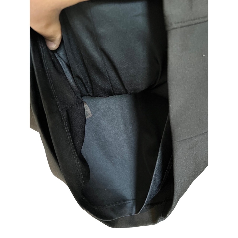Guess‎ Black Bow Back Cutout Mini Dress Size 4 Bodycon LBD Scuba Sleeveless - Picture 6 of 15